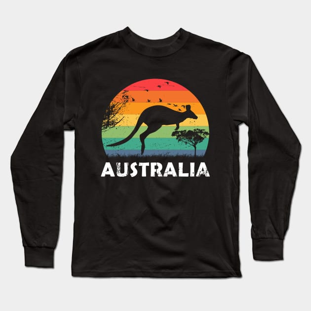 Australia Long Sleeve T-Shirt by Fusti